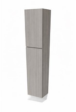 Linea Uno Kode 170 - Lichtgrijs - Kolomkast