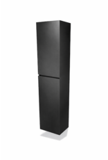 Linea Uno Kode 170 - Mat zwart - Kolomkast