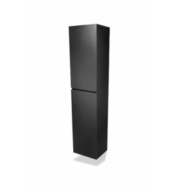 Linea Uno Kode 170 - Mat zwart - Kolomkast