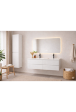 Linea Uno Kode 170 - Glans wit - Kolomkast