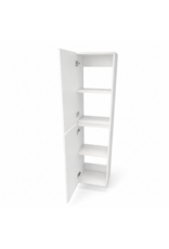 Linea Uno Kode 170 - Glans wit - Kolomkast