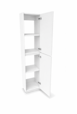 Linea Uno Kode 170 - Glans wit - Kolomkast