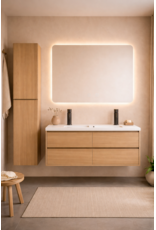 Linea Uno Kode 170 - Eiken - Kolomkast