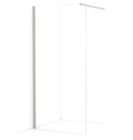 Linea Uno Oslo 50 x 200 - RVS - Inloopdouche