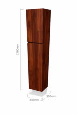 Linea Uno Kode 170 - Walnoot - Kolomkast