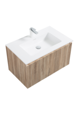 Linea Uno Havi 80 - Licht eiken - Badmeubel