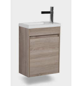 Linea Uno Seki 40 - Licht eiken - Toiletmeubel