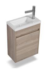 Linea Uno Seki 40 - Licht eiken - Toiletmeubel