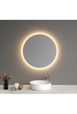 Linea Uno Soryn 80 x 80 - Frameloos - Spiegel