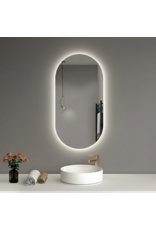 Linea Uno Vion 80 x 100 - Frameloos - Spiegel