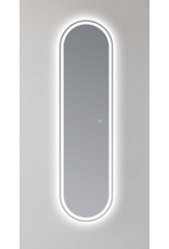 Linea Uno Riel 50 x 150 - Frameloos - Spiegel