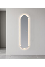 Linea Uno Riel 50 x 150 - Frameloos - Spiegel