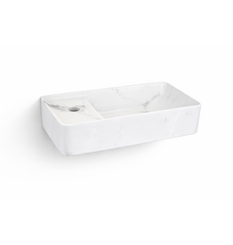 Linea Uno Ludvik 43 - Glans marmer - Toiletfontein