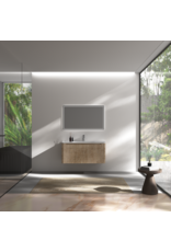 Linea Uno Sano 100 - Licht eiken - Badmeubel