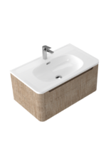 Linea Uno Alve 80 - Licht eiken - Badmeubel