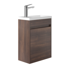 Linea Uno Seki 40 - Walnoot - Toiletmeubel