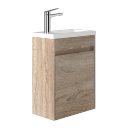 Linea Uno Elin 40 - Licht eiken - Toiletmeubel