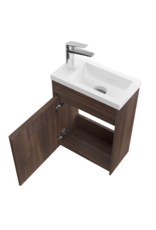 Linea Uno Elin 40 - Walnoot - Toiletmeubel