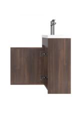Linea Uno Elin 40 - Walnoot - Toiletmeubel