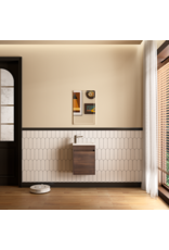 Linea Uno Elin 40 - Walnoot - Toiletmeubel