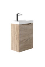 Linea Uno Mela 40 - Licht eiken - Toiletmeubel