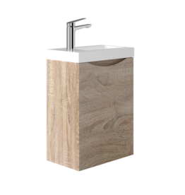Linea Uno Mela 40 - Licht eiken - Toiletmeubel