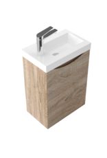 Linea Uno Mela 40 - Licht eiken - Toiletmeubel