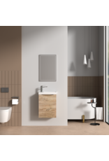 Linea Uno Mela 40 - Licht eiken - Toiletmeubel