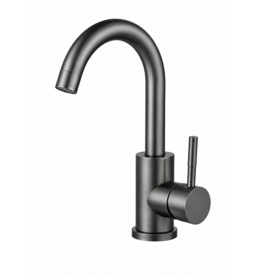 Linea Uno Skar - Gun metal - Wastafelkraan / Keukenkraan