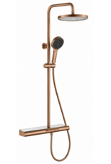 Linea Uno Stenvik - Koper - Piano button - Doucheset opbouw