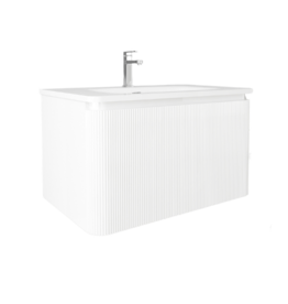 Linea Uno Virka 60 - Glans wit - Badmeubel
