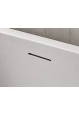 Linea Uno Eiby 170 - Mat wit - Halfvrijstaand bad