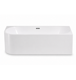 Linea Uno Havik 170 - Glans wit - Hoekbad rechts