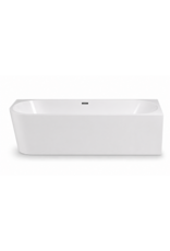 Linea Uno Havik 170 - Glans wit - Hoekbad rechts
