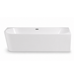 Linea Uno Havik 170 - Glans wit - Hoekbad rechts