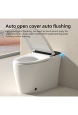 Linea Uno Smart 68 - Glans wit - Slimme toiletset