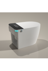 Linea Uno Smart 68 - Glans wit - Slimme toiletset