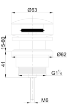 Linea Uno Sink ablassen Typ 3 - Copy - Copy - Copy - Copy - Copy