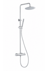 Linea Uno Boga - Chroom - Thermostaat doucheset opbouw