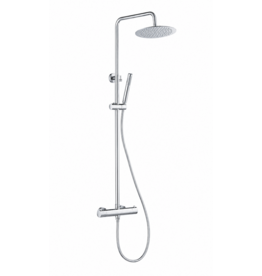 Linea Uno Boga - Chroom - Thermostaat doucheset opbouw