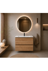 Linea Uno Kode 80 - Eiken - Badmeubel