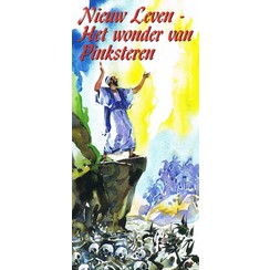 Traktaat: Nieuw Leven – Het wonder van Pinksteren ( 1 stks = set van 10 dezelfde traktaten)