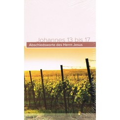 Johannes 13 bis 17 - Abschiedsworte des Herrn Jesus