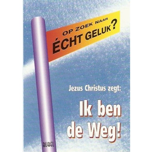 Poster: 'Op zoek naar echt geluk?; A-3 formaat