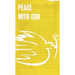 Engels Traktaat: Vrede met God ( 1 stks = set van 10 dezelfde traktaten)