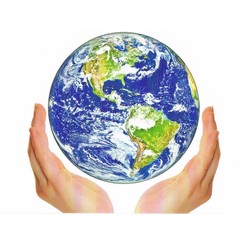 Traktaat: Hand met wereldbol ( 1 stks = set van 10 dezelfde traktaten)