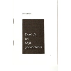 Doet dit tot Mijn gedachtenis