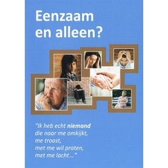 Traktaat: Eenzaam en alleen? ( 1 stks = set van 10 dezelfde traktaten)