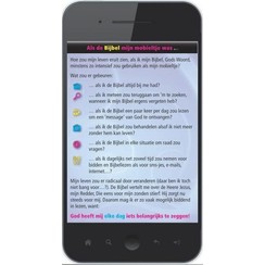 Traktaat: Mobieltje ( 1 stks = set van 10 dezelfde traktaten)