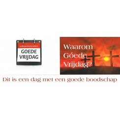 Traktaat: Waarom Goede Vrijdag? ( 1 stks = set van 10 dezelfde traktaten)